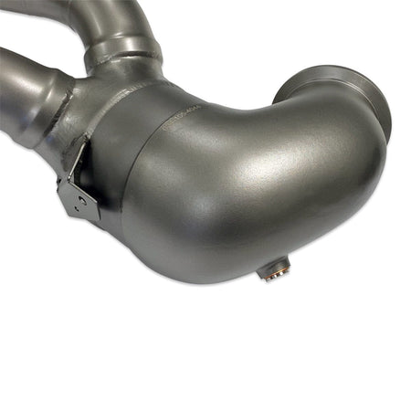 034-105-4044 - Cast Stainless Steel Racing Downpipe, Audi 8S TTRS & .5 RS3