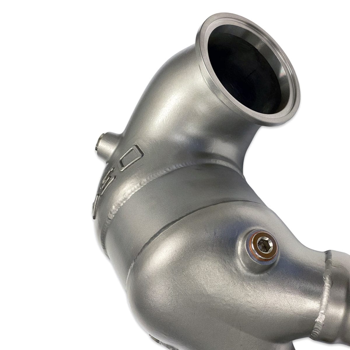 034-105-4044 - Cast Stainless Steel Racing Downpipe, Audi 8S TTRS & .5 RS3