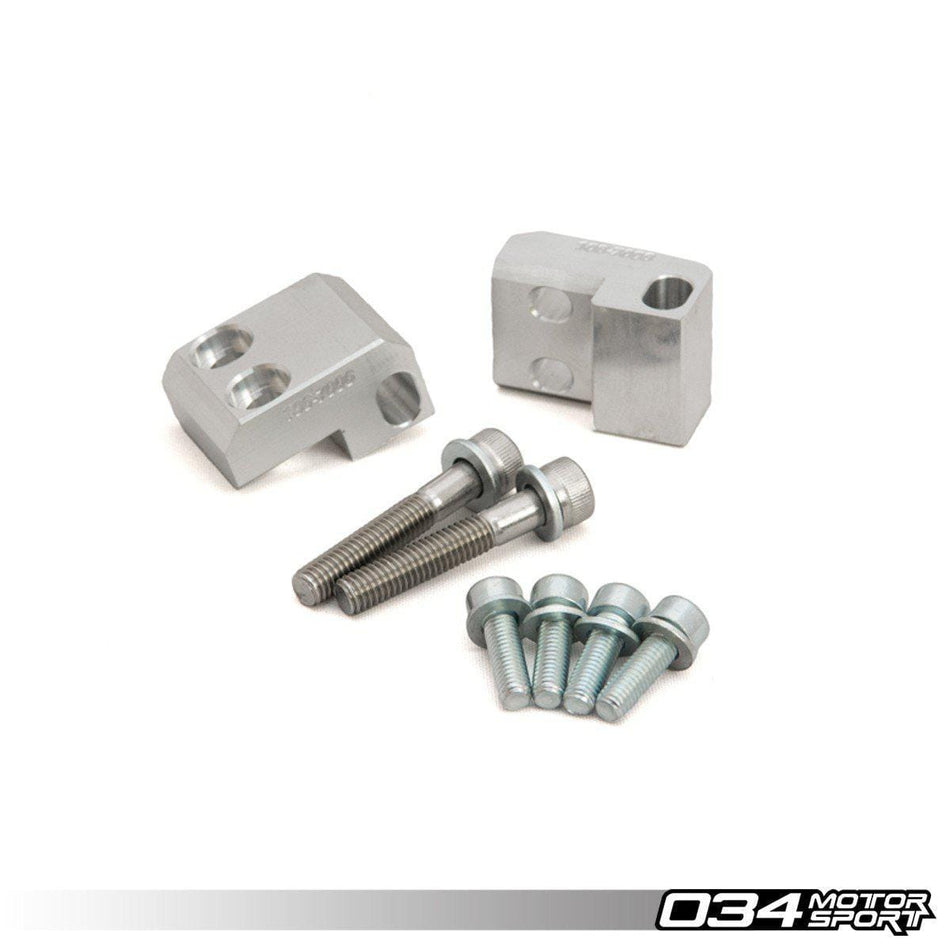 034-106-7027-8 AUDI I5 20-VALVE FUEL RAIL WITH 3B/RS2 BRACKETS, -8AN