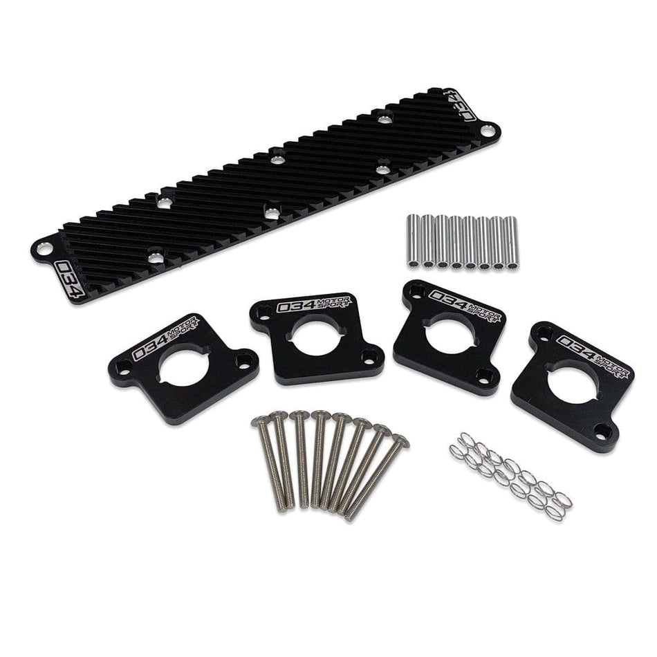 034Motorsport Billet Aluminum Coil Pack Hold Down Bracket Kit for Audi B5/B6 A4, 8N TT, VW, MK4 Beetle, MK4 /Golf/GTI/Jetta/Rabbit, B5 Passat 1.8T - 034-107-Z028