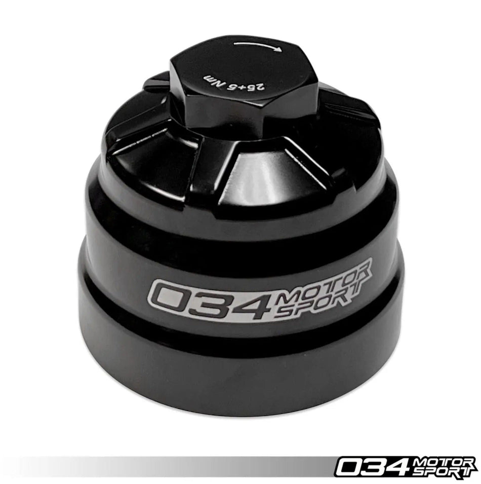 034Motorsport Billet Oil Filter Housing, B8/B8.5/C7 Audi EA837 3.0T Supercharged Vehicles - 034-110-9004