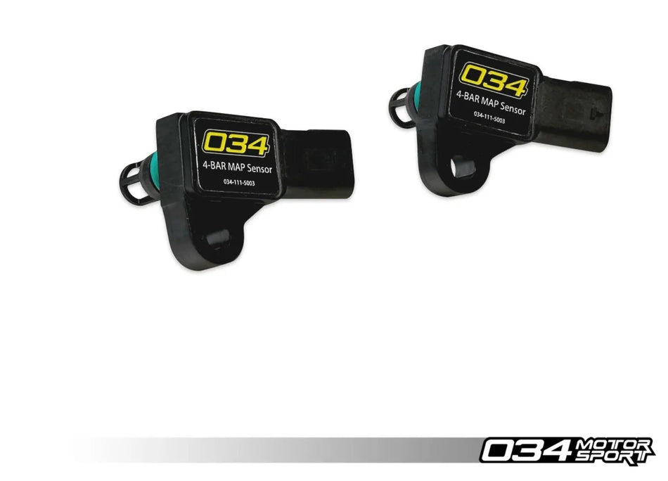 034Motorsport 4 Bar MAP Sensors - Audi B9 S4/S5/SQ5/RS4/RS5 EA839 2.9TT/3.0T - 034-111-5003