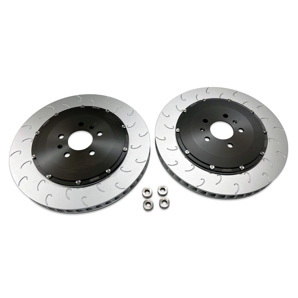 034Motorsport Stage 2 2-Piece 390MM Floating Front Brake Rotor Upgrade Kit For Audi R8 Gen 1 & Gen 1.5 - 034-301-1004