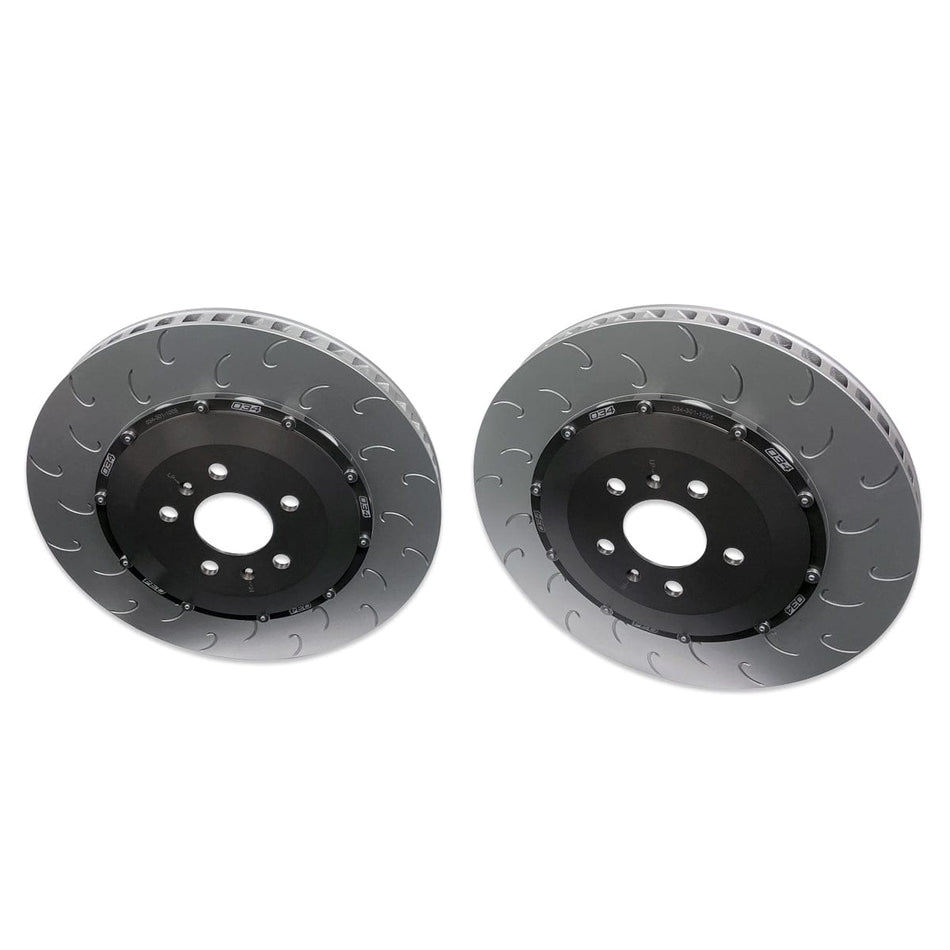 034Motorsport 2-Piece Floating Rear Brake Rotor Upgrade Kit, Gen 1 & Gen 1.5 R8 - 034-301-2005
