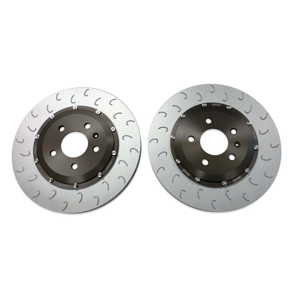 034Motorsport Audi B8 S4/S5 2-Piece Floating Rear Brake Rotor Upgrade Kit - 034-301-2007