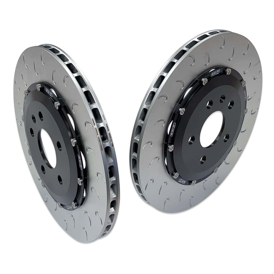 034Motorsport Audi B9 S4/S5/SQ5 2-Piece Floating Rear Brake Rotor Upgrade Kit