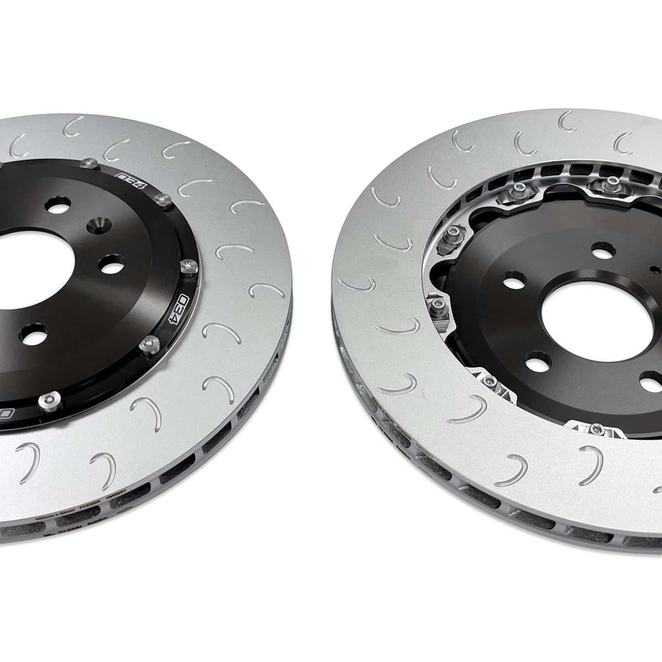 034Motorsport Audi B9 S4/S5/SQ5 2-Piece Floating Rear Brake Rotor Upgrade Kit