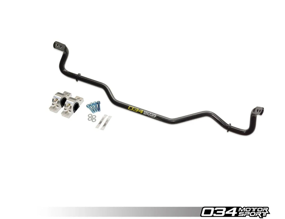 034Motorsport Adjustable Solid Rear Sway Bar - Volkswagen Golf MK7R/MK8R & Audi 8V S3/TT/TTS - 034-402-1006