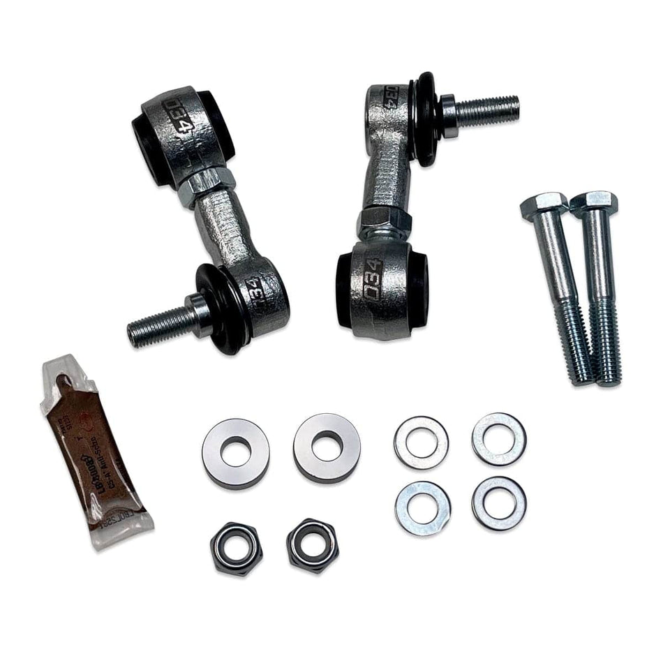 034Motorsport Dynamic+ Adjustable Rear Sway Bar End Links - Audi B8/8.5 A4/S4/A5/S5/Q5/SQ5/C7/C7.5 A6/S6/RS6/A7/S7/RS7 - 034-402-4030