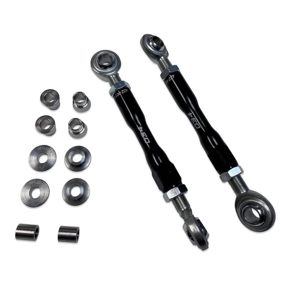 034Motorsport Billet Adjustable Rear Sway Bar End Link Pair, Audi R8 - 034-402-4032