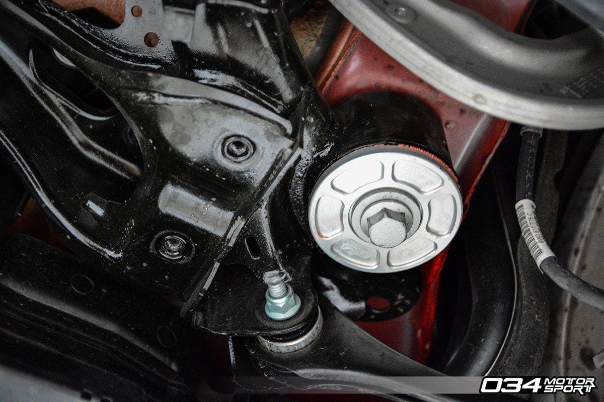 034- BILLET ALUMINUM REAR SUBFRAME MOUNT INSERT KIT, AUDI B9 A4/S4/A5/S5/RS5 - 034-601-0046