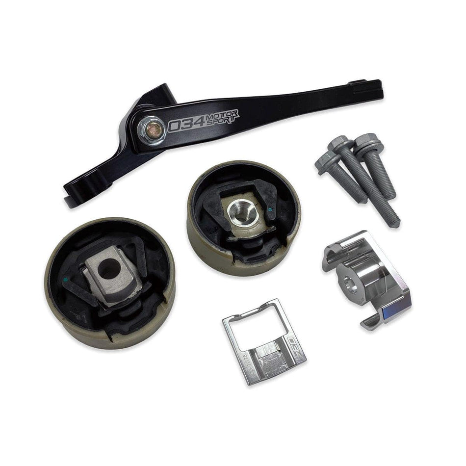 034 - BILLET SPHERICAL DOGBONE MOUNT PERFORMANCE PACK - MQB - DQ381 - AUDI .5 S3/TT/TTS & VOLKSWAGEN MK7.5 GOLF GTI/R - 034-509-1045