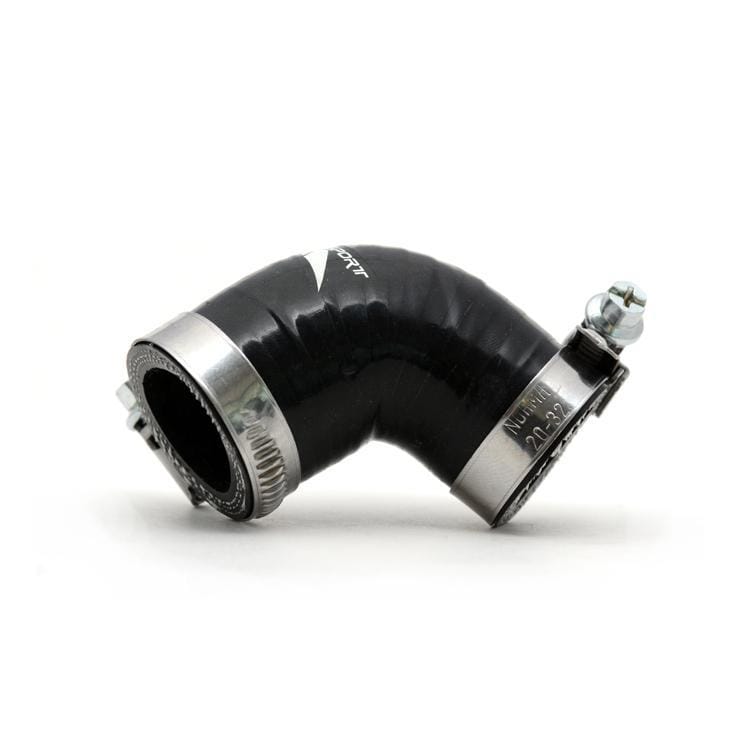 034 -Breather Hose, Audi A4 1.8T, PRV Elbow to Tube, Silicone, Replaces 06B 103 221 M