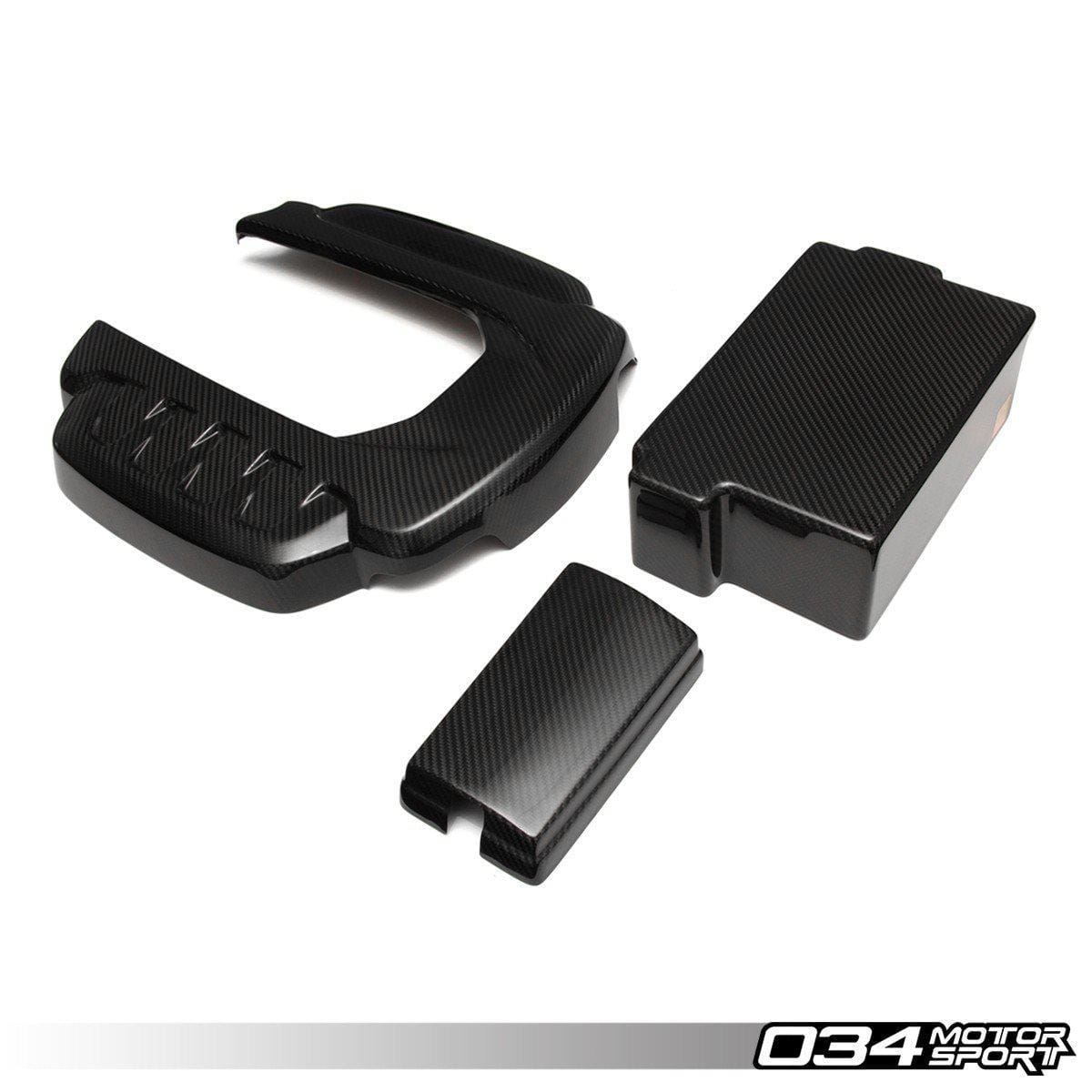 034 - Carbon Fibre Engine Cover, Battery Cover & Fuse Box Cover - Audi S3 - 034-1ZZ-1000