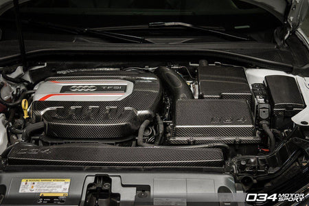 034 - Carbon Fibre Engine Cover, Battery Cover & Fuse Box Cover - Audi S3 - 034-1ZZ-1000