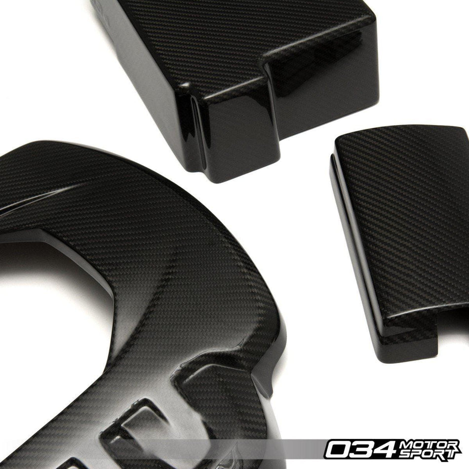 034 - Carbon Fibre Engine Cover, Battery Cover & Fuse Box Cover - Audi S3 - 034-1ZZ-1000