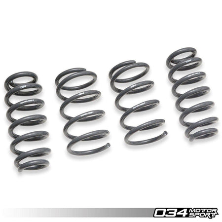 034Motorsport - Audi RS3 Dynamic+ Lowering Springs - 034-404-1008