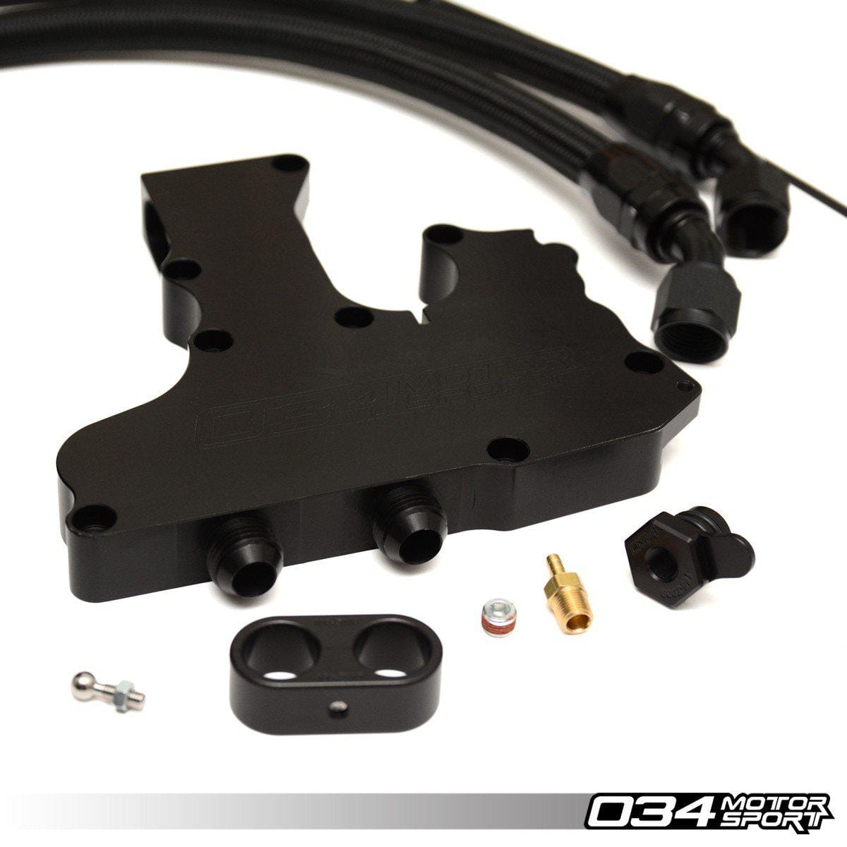 034Motorsports - Catch Can Kit, Audi B8 A4/A5 2.0 TFSI - 034-101-1010