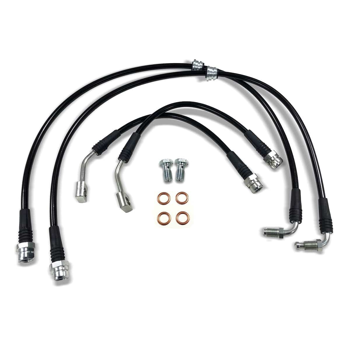 034 STAINLESS STEEL BRAIDED BRAKE LINE KIT, AUDI TT RS & RS3 8S/.5 - 034-303-0018