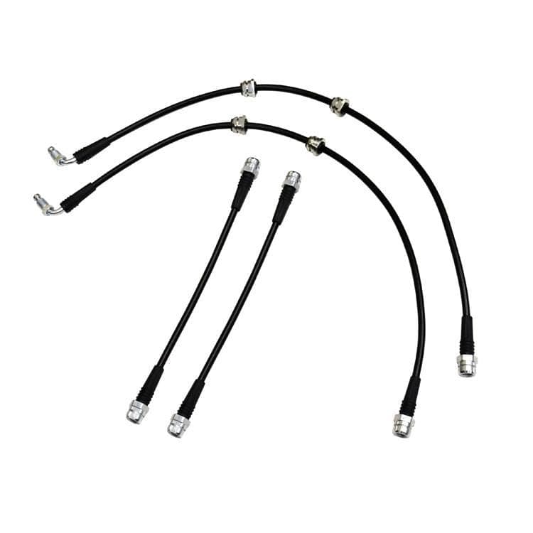 034 - Stainless Steel Braided Brake Line Kit, Audi 8J/ TT RS - 034-303-0011