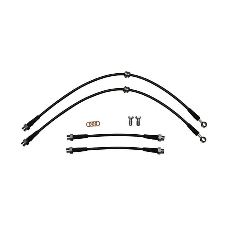 034 Stainless Steel Braided Brake Line Kit, Audi A3 & MK5/ Volkswagen Golf - 034-303-0006