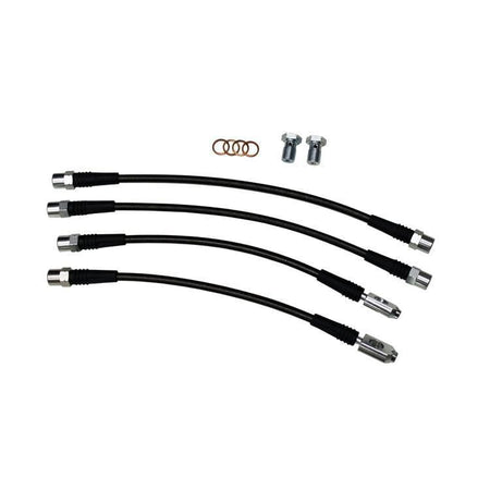 034 Stainless Steel Braided Brake Line Kit, Audi, A4/S4 Quattro - 034-303-0008