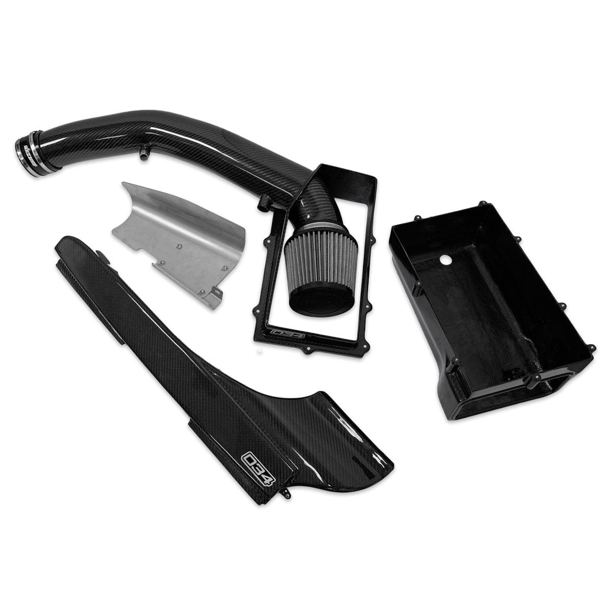 034- X34 Carbon Fiber Open-Top - Cold air Intake Bundle Audi TT RS & RS3 2.5 TFSI EVO