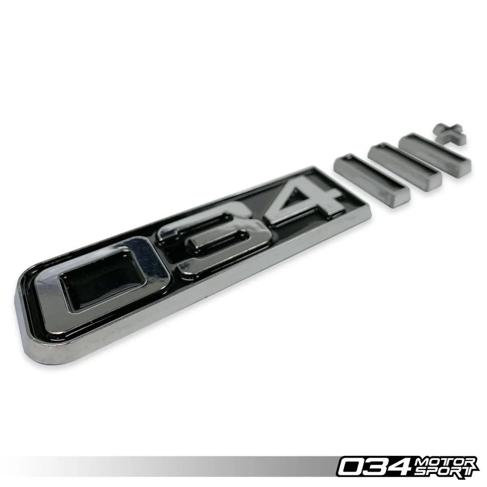 034Motorsport Dynamic+ Badge - 034-A06-0002 (Tuning Badge)