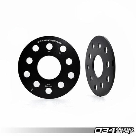 034Motorsport Wheel Spacer Pair 5mm Audi/Volkswagen 5x112mm & 5x100mm with 57.1mm Centre Bore - 034-604-7000