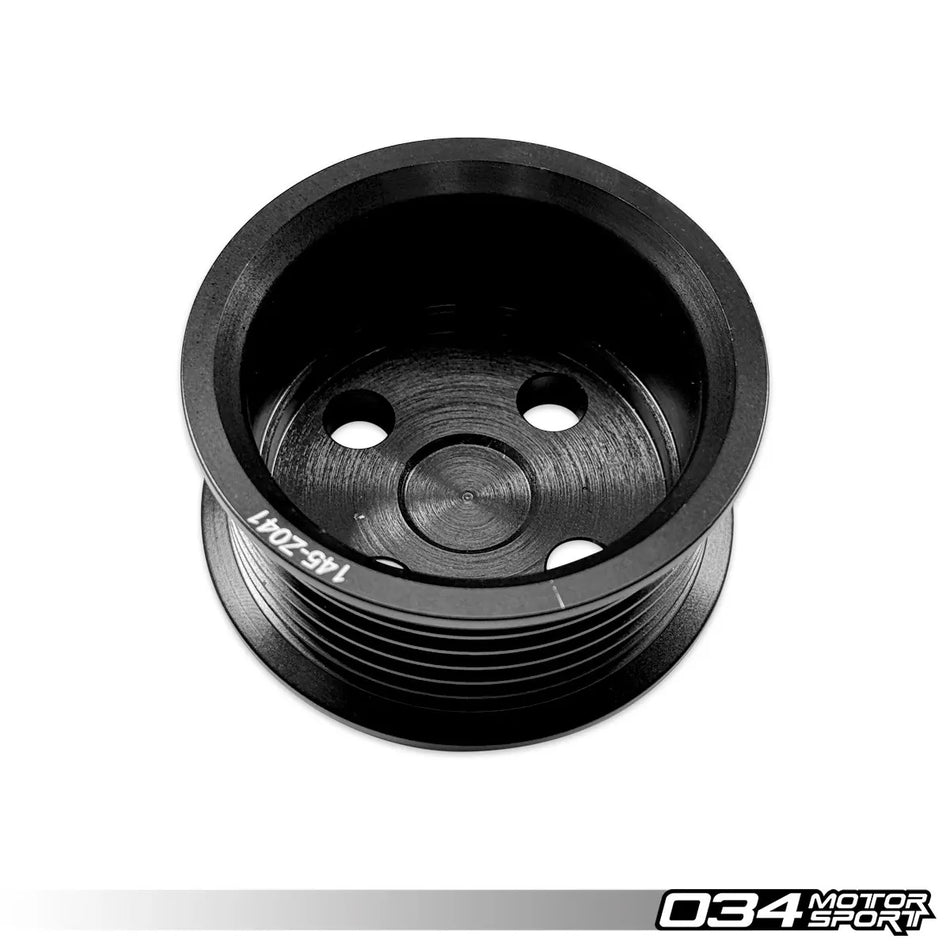034Motorsport 3.0 TFSI CREC Supercharger Pulley Upgrade - Audi B8/C7 Chassis - 034-145-Z041