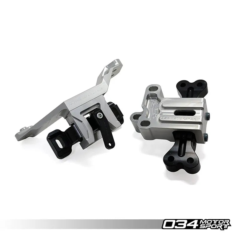 034Motorsport StreetSport Engine/Transmission Mount Pair, 8J Audi TTRS 2.5 TFSI 6-MT, Billet Aluminum - 034-509-5033