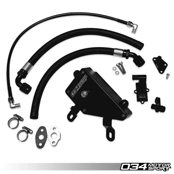 034Motorsport Billet Aluminium Engine Catch Can Kit - Audi 8S TTRS - 034-101-1014
