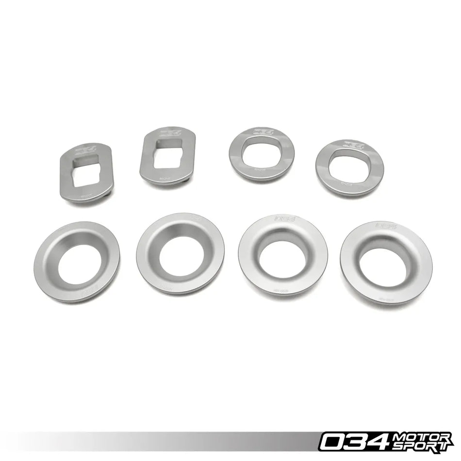 034Motorsport Billet Aluminium Rear Subframe Mount Insert Kit - BMW E80/E90 Chassis