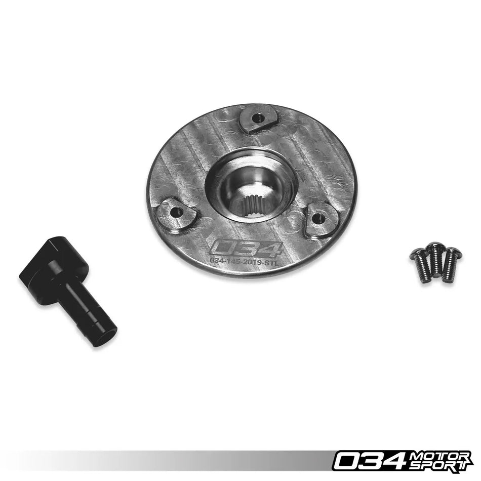 034Motorsport Billet CREC Supercharger Clutch Delete Kit - Audi B8 S4/S5 - 034-145-2019-STL