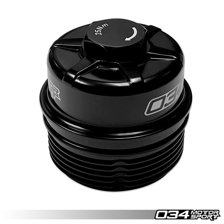 034Motorsport Billet Oil Filter Housing - Audi B9 S4/S5/SQ5/RS4/RS5 3.0 TFSI/2.9 TFSI - 034-110-9003