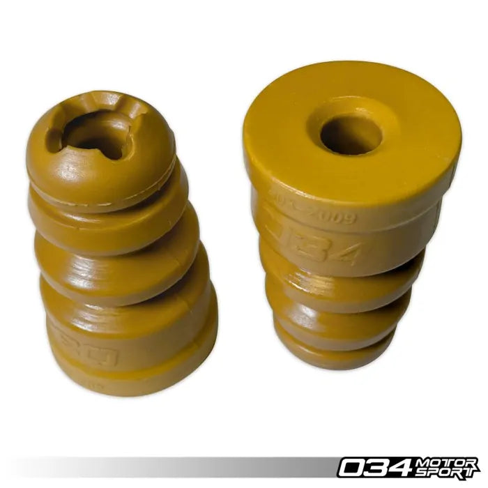 034Motorsport Density Line Bump Stops, Rear, 100mm - Audi B8 & C7 Chassis 034-403-Z009