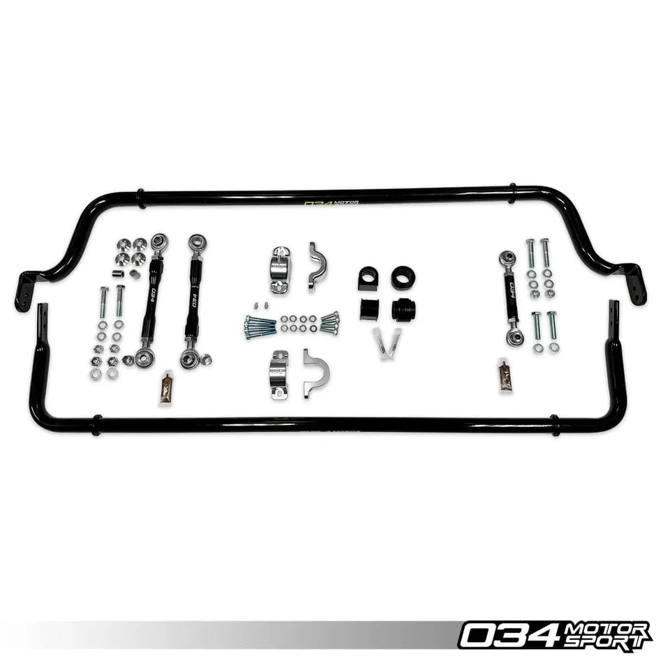 034Motorsport Dynamic+ Adjustable Sway Bar Package, Gen 1 & Gen 1.5 Audi R8 (4.2 V8 & 5.2 V10) - 034-402-1017