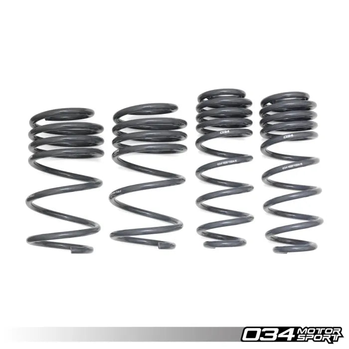034Motorsport Volkswagen Golf MK7R - Dynamic+ Lowering Springs - 034-404-1004