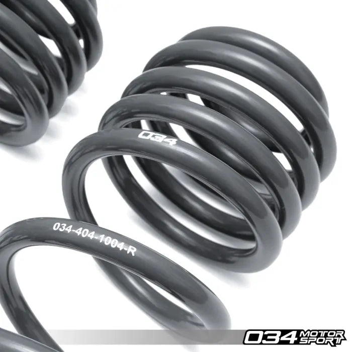 034Motorsport Volkswagen Golf MK7R - Dynamic+ Lowering Springs - 034-404-1004
