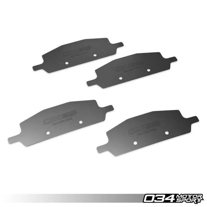 034Motorsport Titanium Brake Pad Shim Kit - Audi B9/9.5 S4/S5/SQ5/RS5 - 034-3ZZ-0008