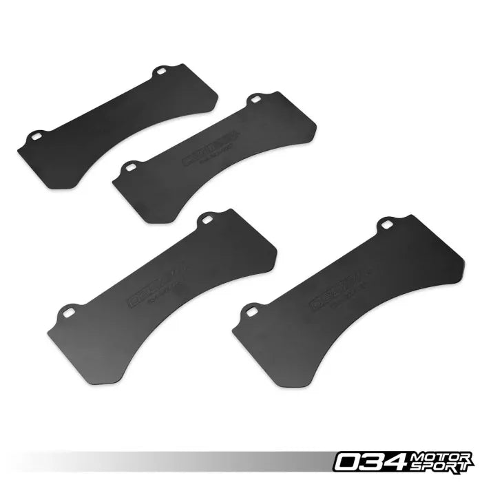 034Motorsport Titanium Front Brake Pad Shim Kit for RS+ Big Brake Package - 034-3ZZ-0007