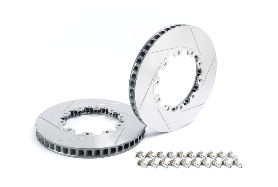 Paragon Replacement Rotors for Subaru WRX STI 4-pot calipers (GDB / GRF / GVF / VAB) - Front Pair