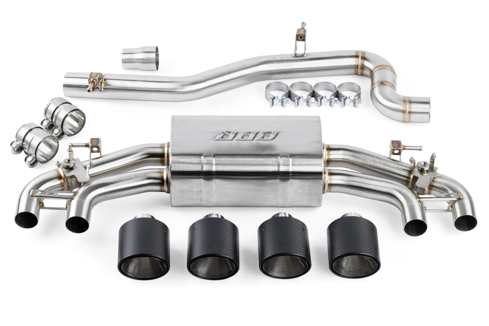 APR Valved Cat Back Exhaust System VW Golf R Mk8 Hatch 21+