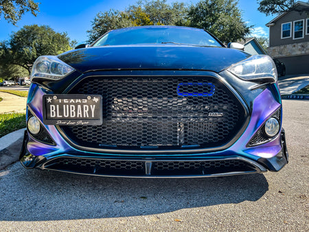Velossa Tech BIG MOUTH Ram Air Intake Snorkel | Hyundai Veloster Turbo 2013-2017 — view 2