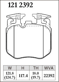 DIXCEL Front Brake Pads - BMW M240i (G42)