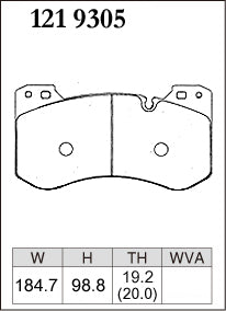 DIXCEL Front Brake Pads - BMW M2 (G87) / M3 (G80) / M4 (G82)