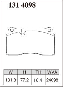 DIXCEL Front Brake Pads - Audi TT RS (8J) / Cupra Leon VZx (KL) / Cupra Formentor VZx (KM)
