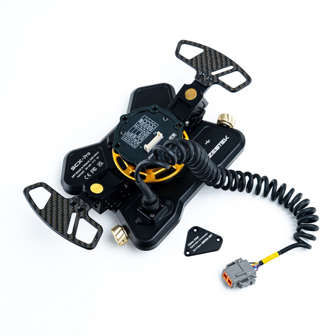 Zestek Racing SCX-Pro Button Control Panel (OEM ECU / OEM Steering Functions + Standalone ECU)