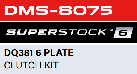 Dodson Motorsport DQ381 Superstock 6 Clutch Kit