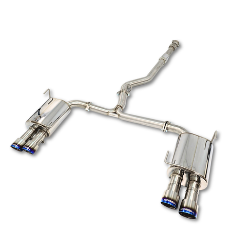 Korsh Subaru WRX 2015+ Manual Turbo Back Exhaust - Stainless Steel with Titanium Tips